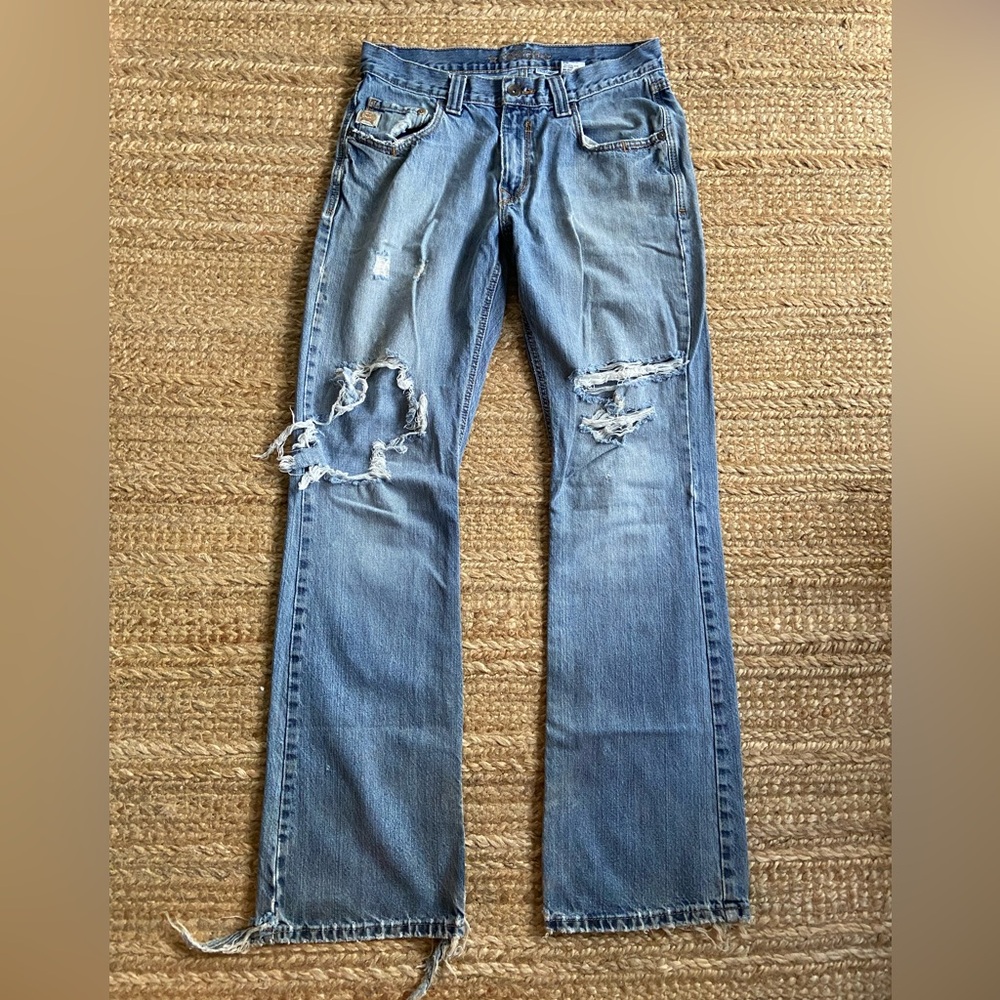 Cinch Carter Distressed jeans sz 31x36